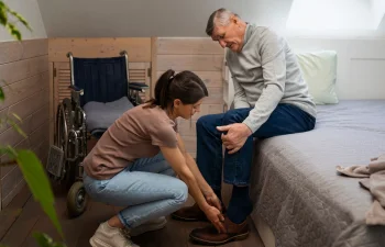 Practical home support and safety monitoring for someone experiencing memory changes