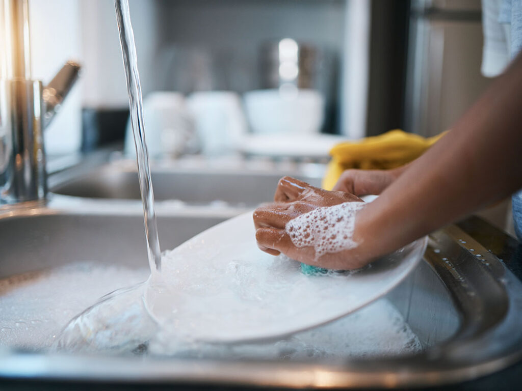 Providing hygiene and routine support for older adults at home
