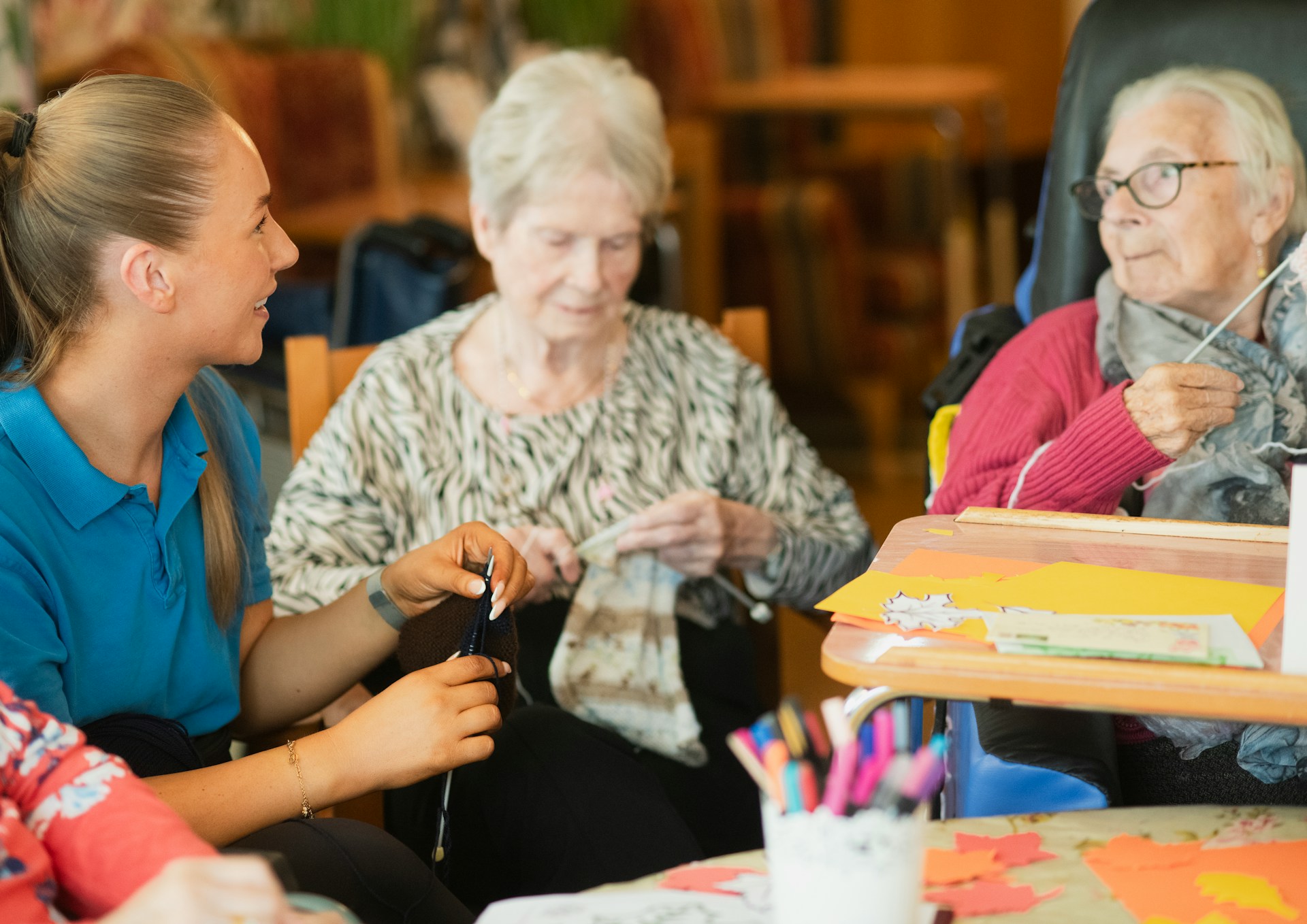 Emotional support and companionship care helping older adults feel confident at home
