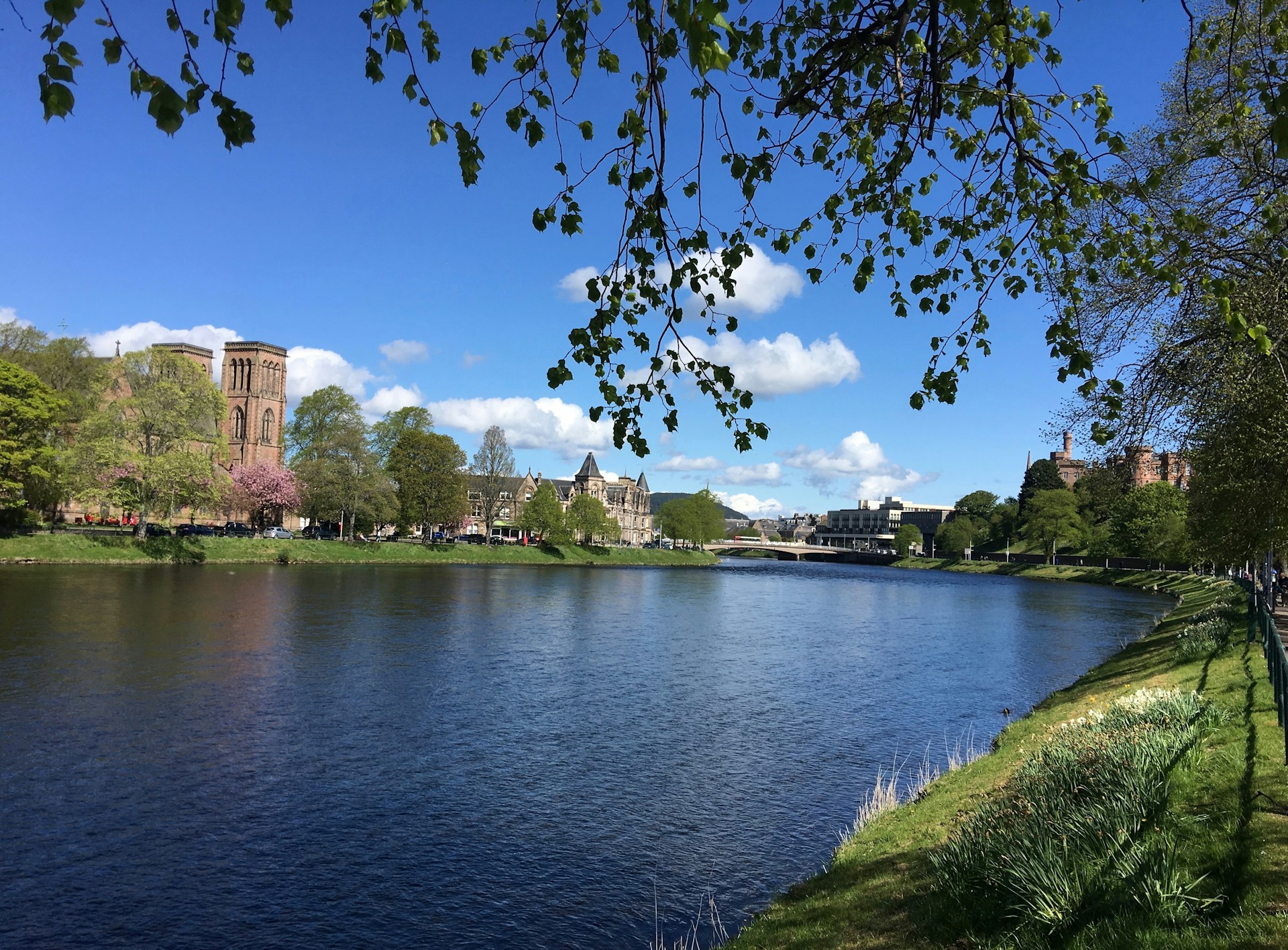 A gentle walk beside the River Ness in Inverness suitable for older adults